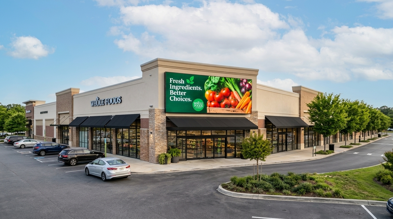 Commercial Outdoor Storefront LED Screen Michigan
