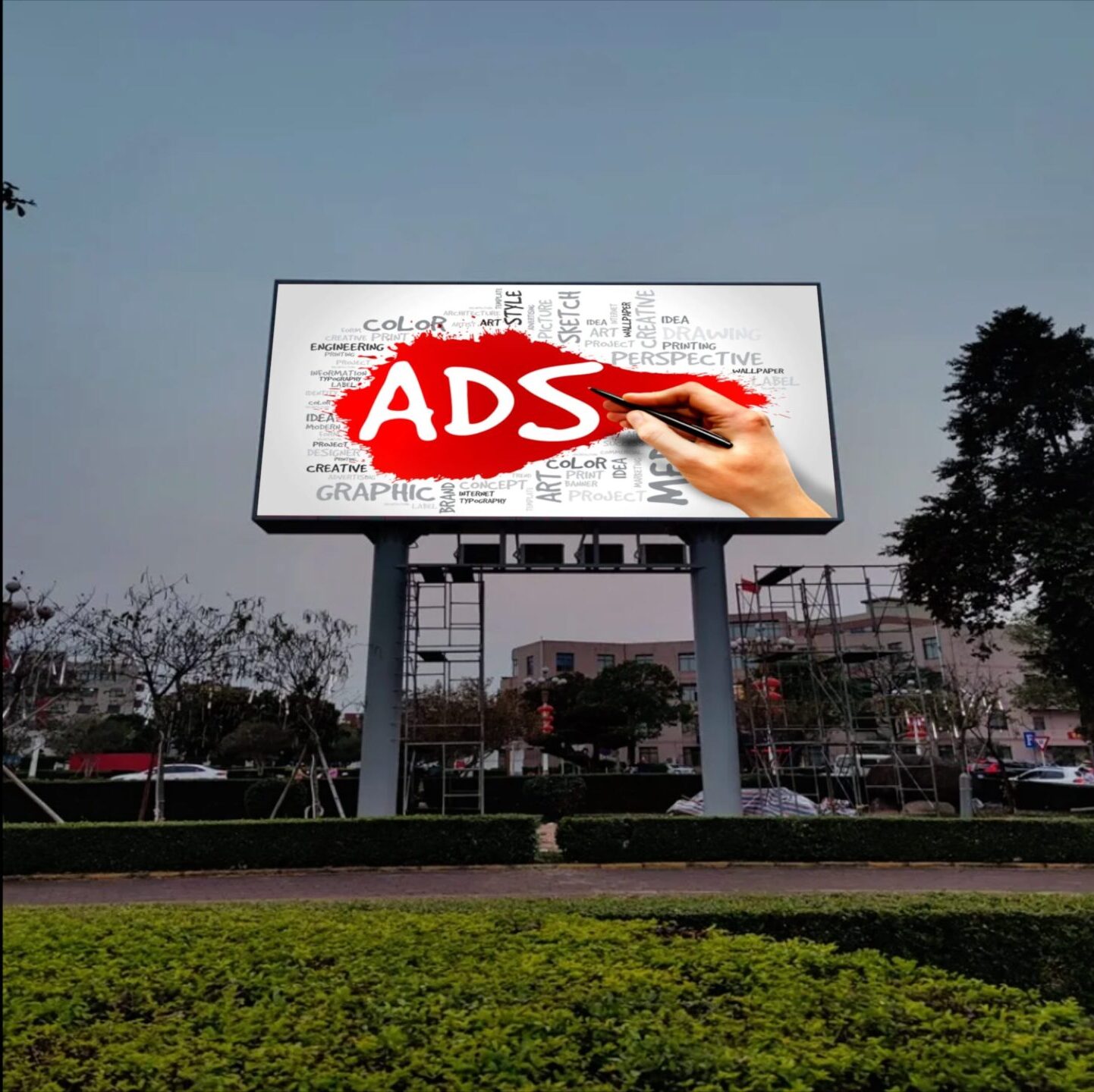 Outodoor_Digital_Screen_LED Digital LED Outdoor Screen High Definition